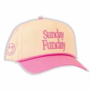 NWT Simply Southern “Sunday Funday” Embroidered Snapback Baseball Hat OS